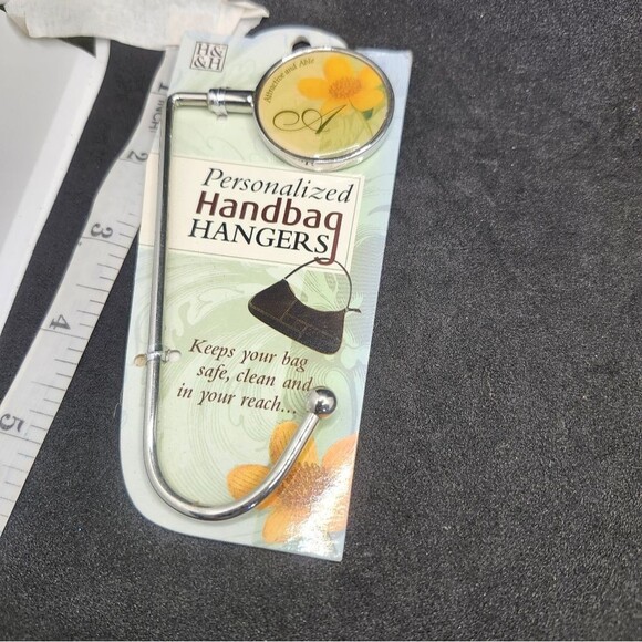 Letter A Personalized Handbag Hanger - Picture 2 of 5